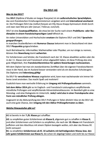Merkblatt DELF-AG