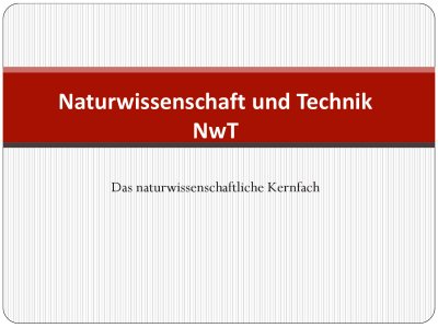 Profilfachwahlinfo NwT