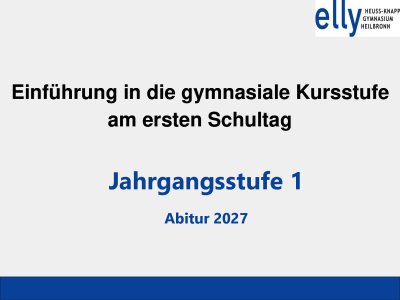 Erster Schultag J1